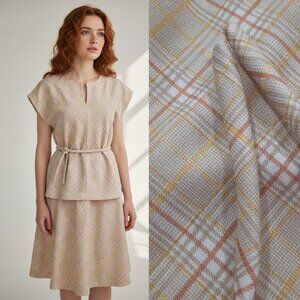 Vtg 60s skirt set w/ waist tie - Miss Marilyn brand